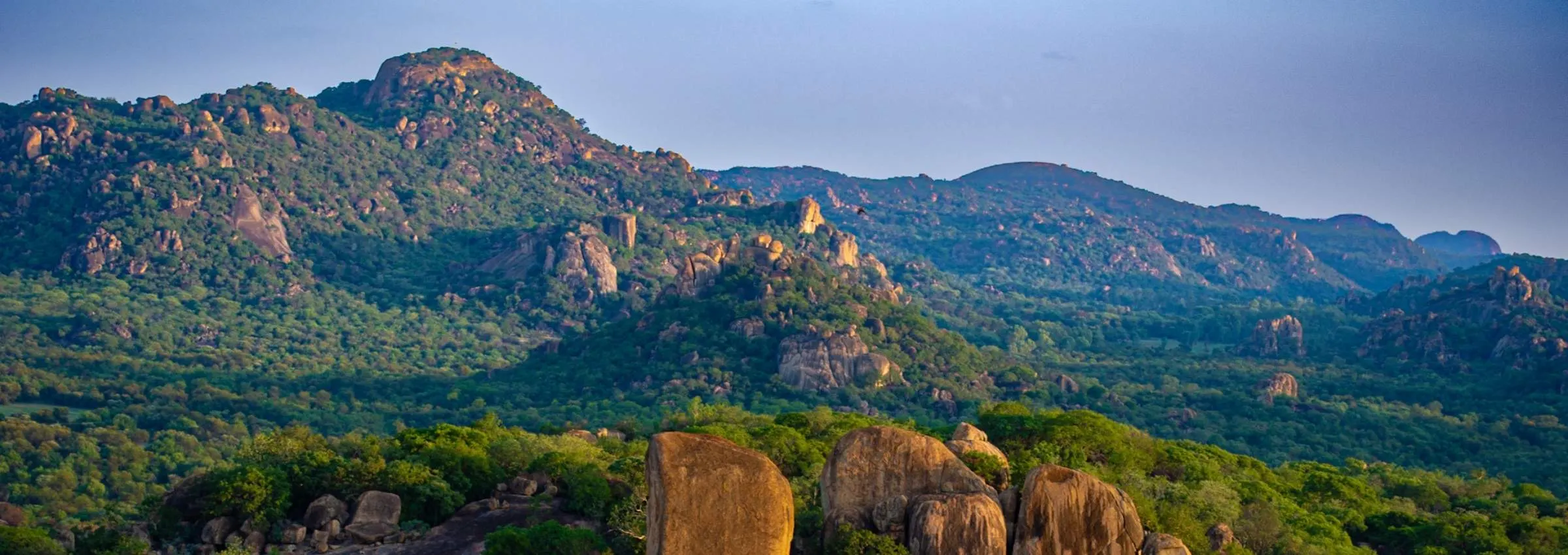 Granite domes and boulders of the Matobo Hills