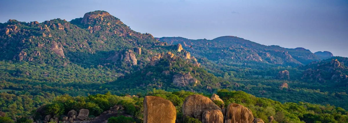 Granite domes and boulders of the Matobo Hills